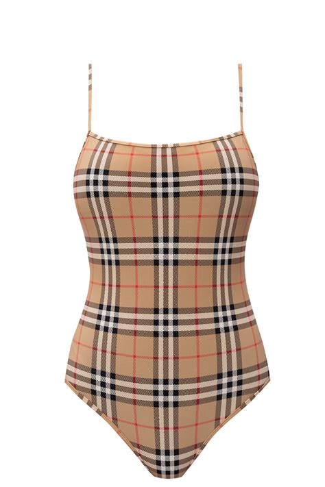 burberry women's bathing suit|Burberry one piece swimsuit women's.